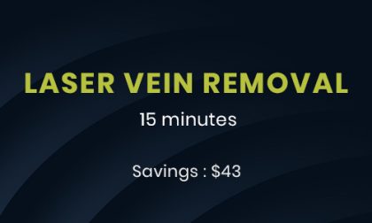 Laser Vein Removal - 15 min