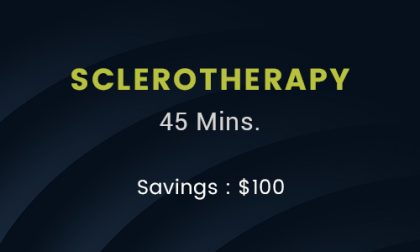 Sclerotherapy 60 mins
